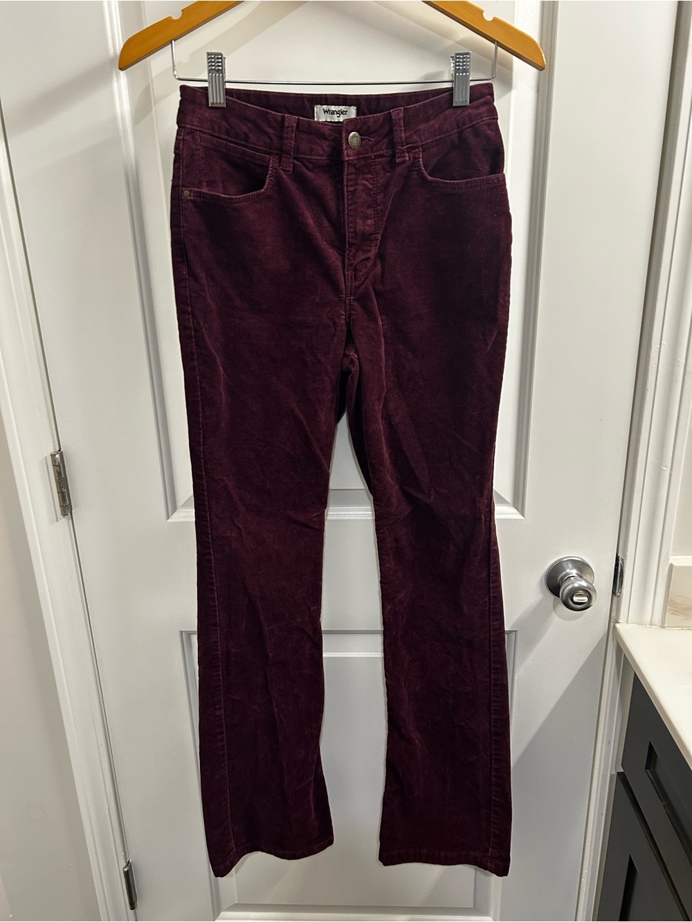 Wrangler High Rise Bootcut 27x32 Corduroy Pants